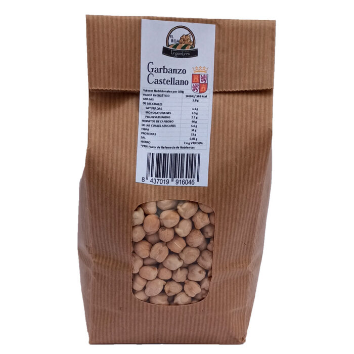 Garbanzo castellano (500g) | Frutas y verduras con sabor